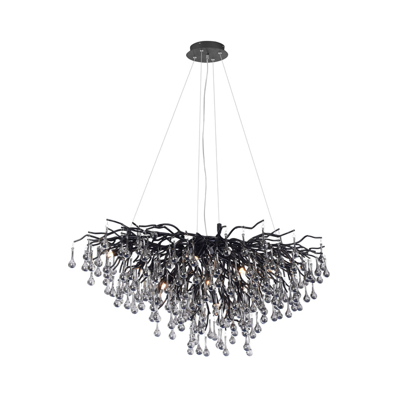 Lustra Paul Neuhaus ICICLE 10xG9 Negru