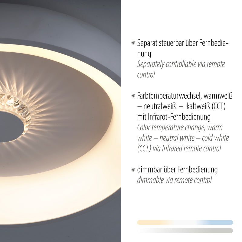 Plafoniera Paul Neuhaus VERTIGO LED Alb