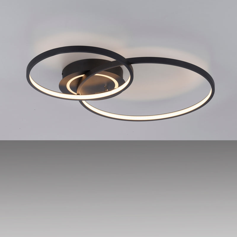 Plafoniera Paul Neuhaus ASMINA 3xLED Negru