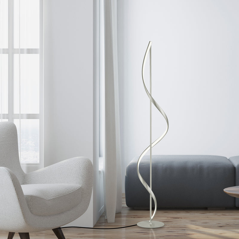 Lampadar Paul Neuhaus Q-SWING LED Argintiu