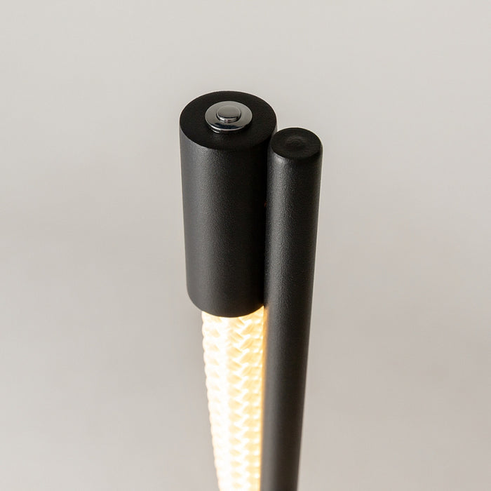 Lampadar LED Maytoni Modern Tau Negru , MOD166FL-L15B3K