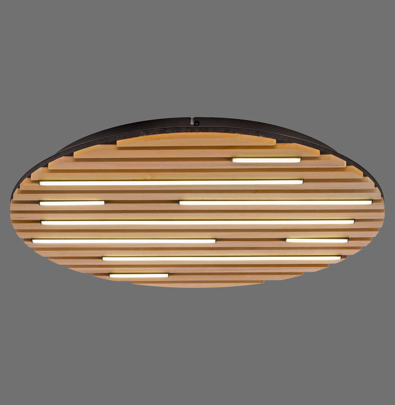 Plafoniera Paul Neuhaus Q-AKUSTIK LED Lemn