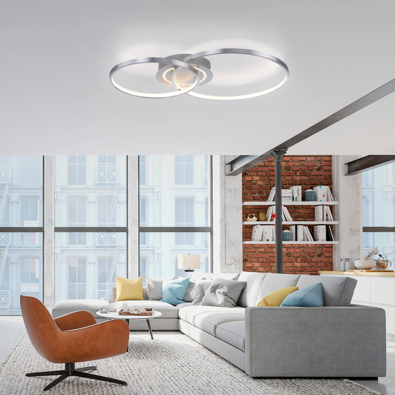 Plafoniera Paul Neuhaus ASMINA 3xLED Aluminiu