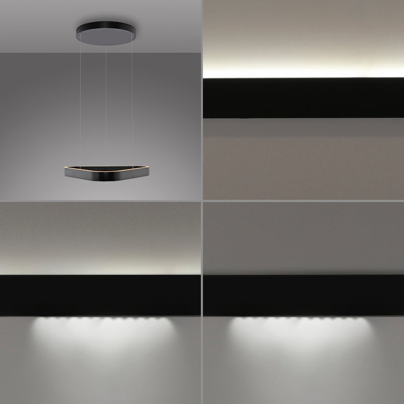 Lustra Zuma Line Q-STRETTO 2xLED Negru