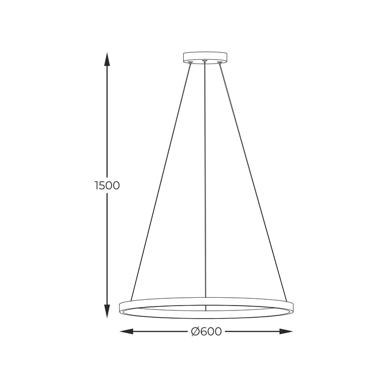 Lustra Zuma Line HORIK LED Negru