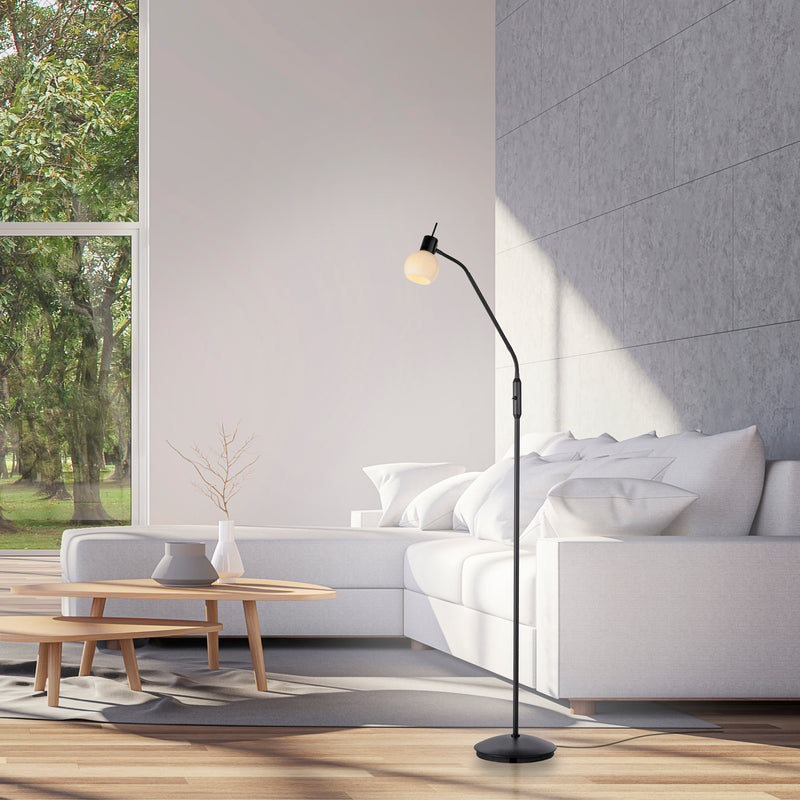 Lampadar Paul Neuhaus LOKI 1xE14 Negru