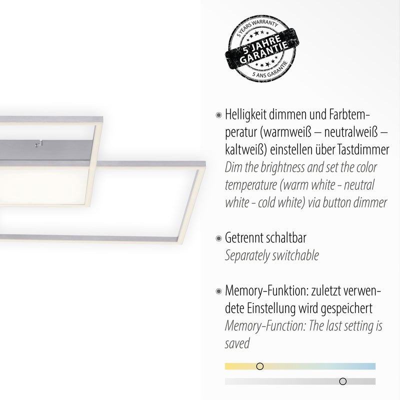 Plafoniera Paul Neuhaus ASMIN 3xLED Otel