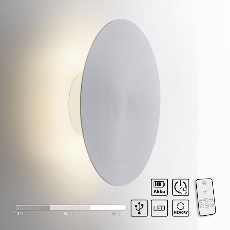 Aplica Paul Neuhaus AKKU-PUNTUA LED Aluminiu