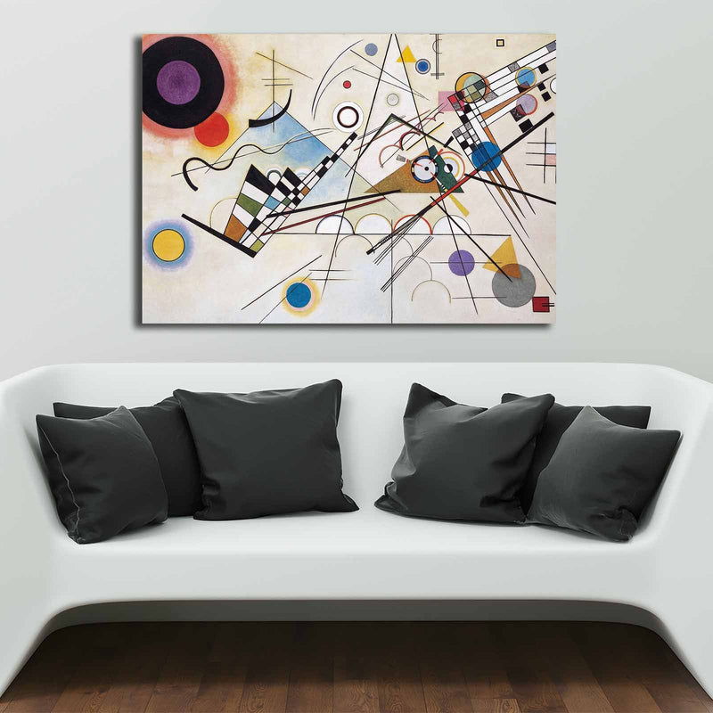 Decorațiune Perete Asi Home 70100Kandinsky006, 70x100 cm