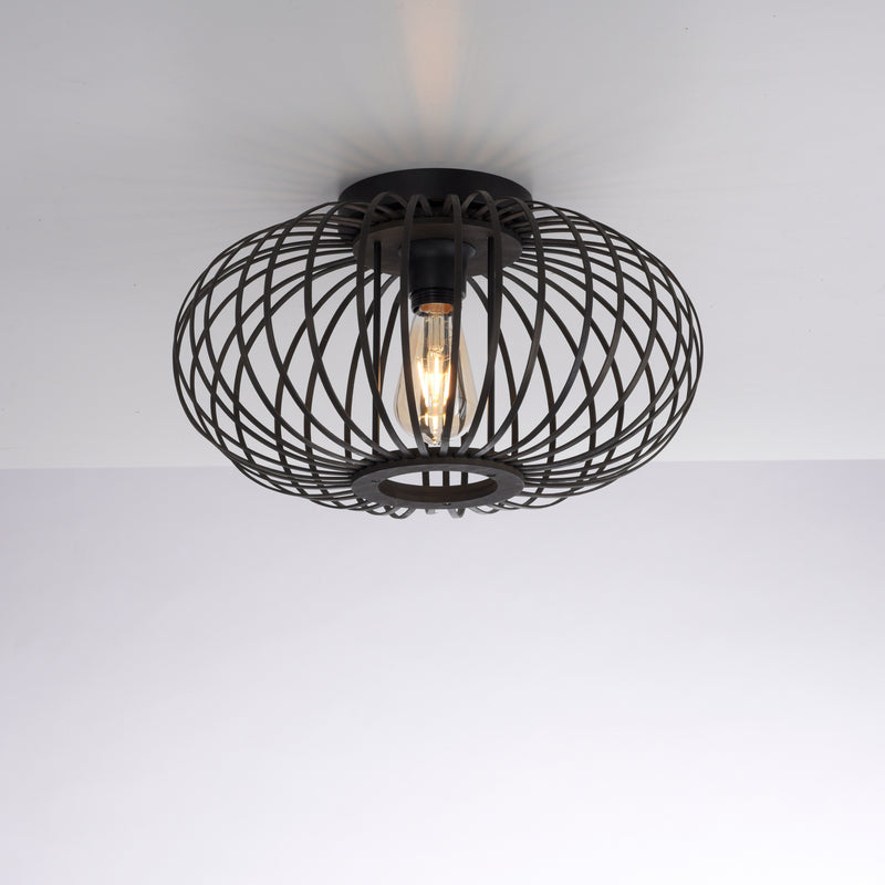 Plafoniera Zuma Line RACOON 5xE27 Negru