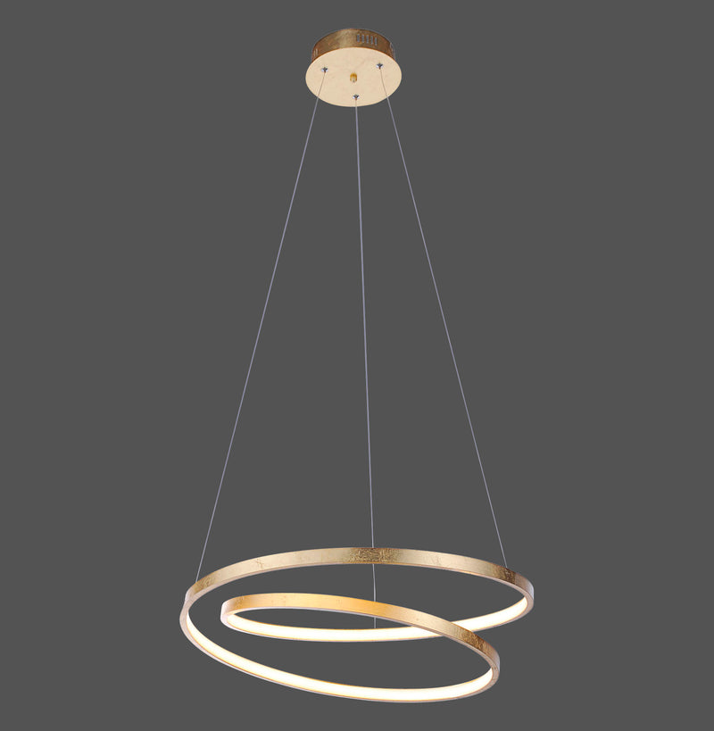 Lustra Paul Neuhaus ROMAN LED Auriu