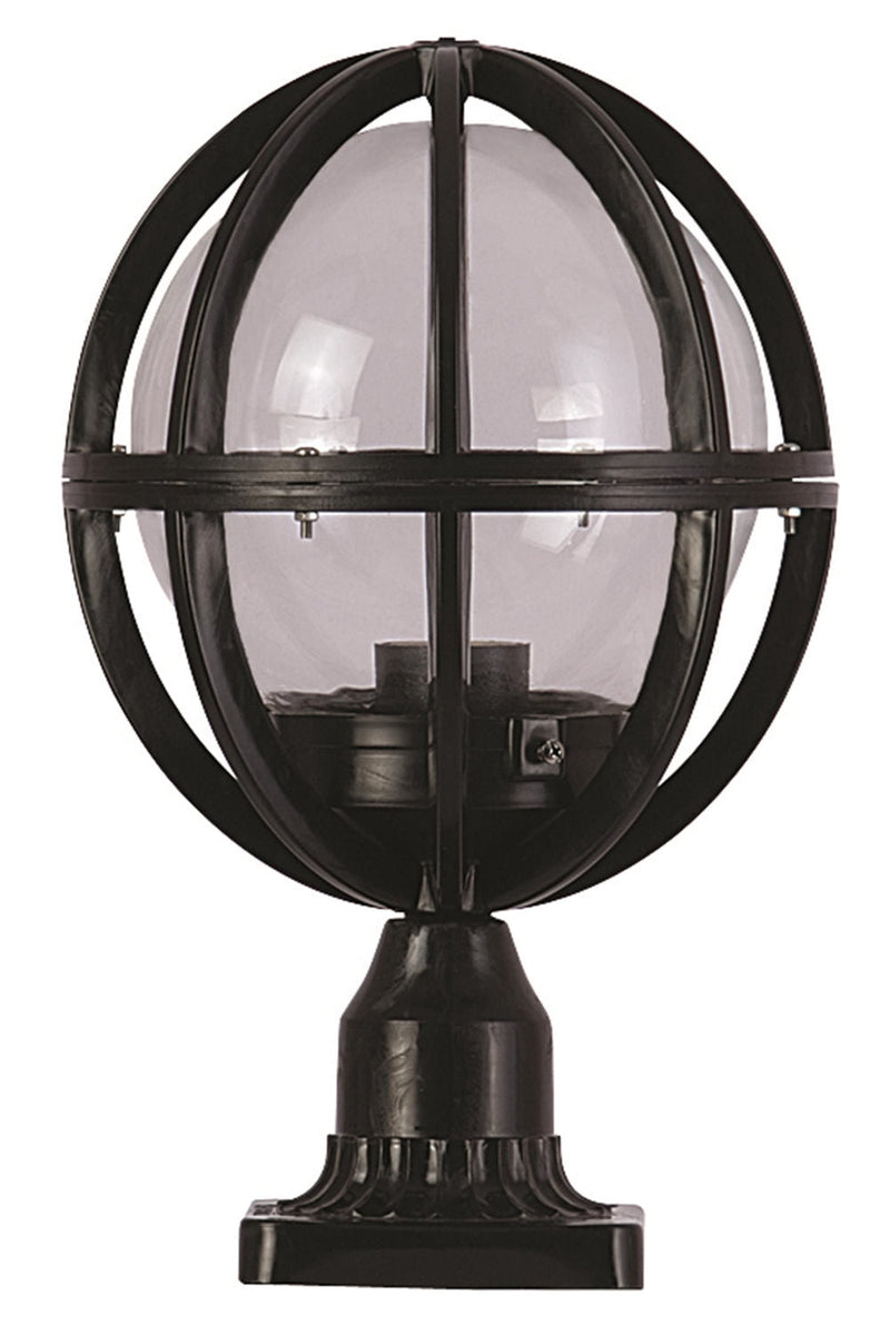 Aplică Asi Home Bsu-68080-Bsy-M3-K, Negru, Ø23 cm
