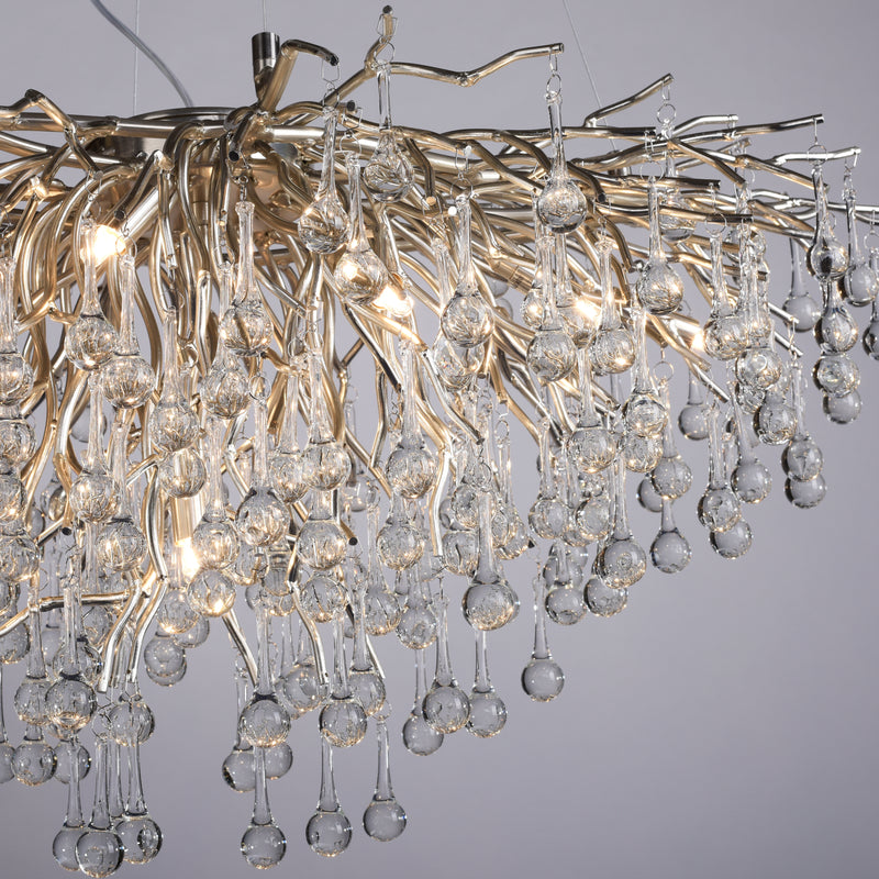 Lustra Paul Neuhaus ICICLE 10xG9 Otel