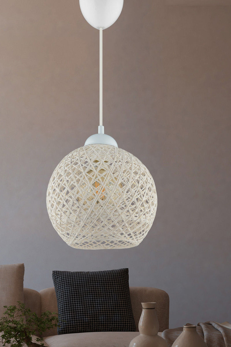 Lustră Asi Home Dl097, Alb, Ø22 cm