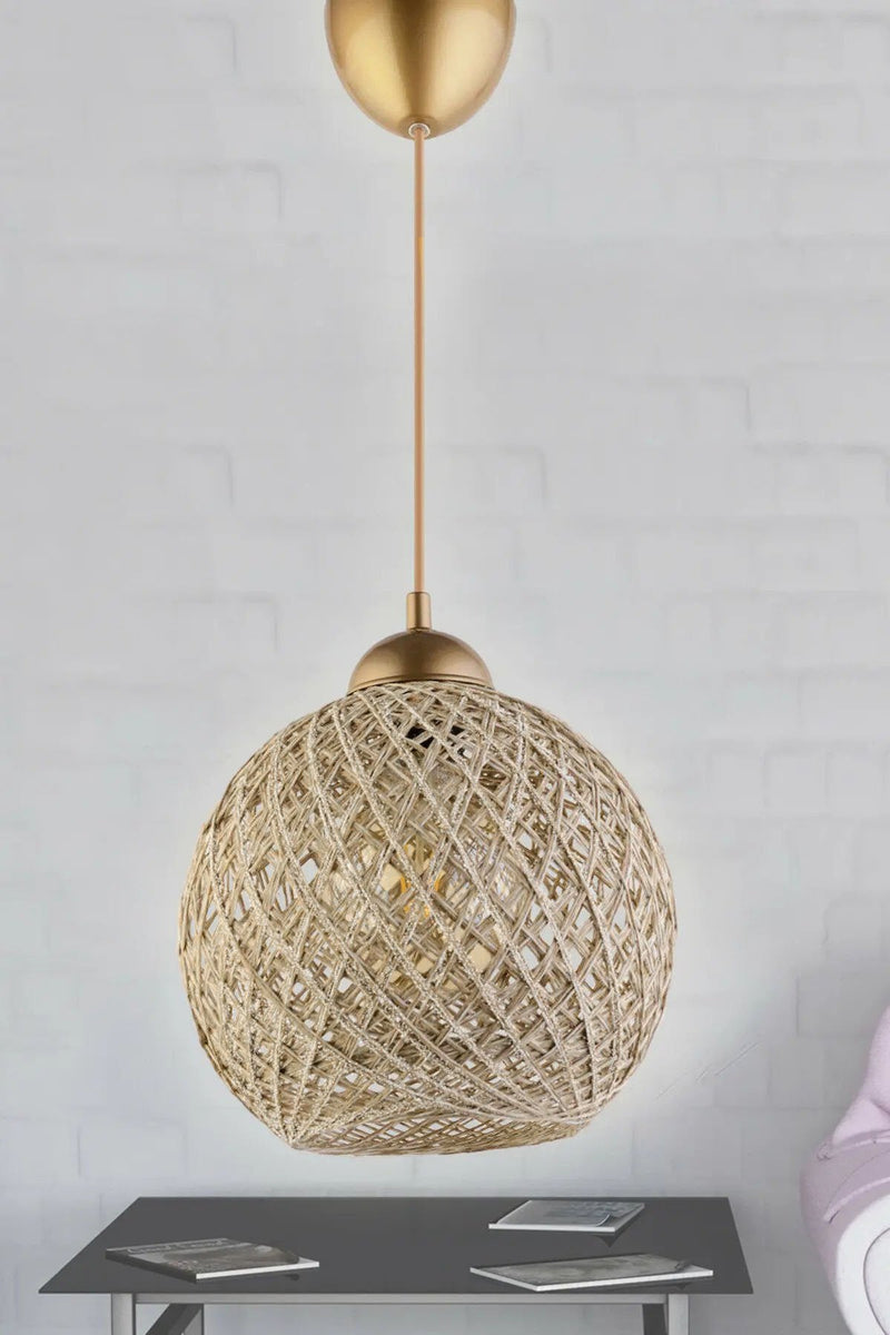 Lustră Asi Home Dl350, Argintiu, Ø22 cm