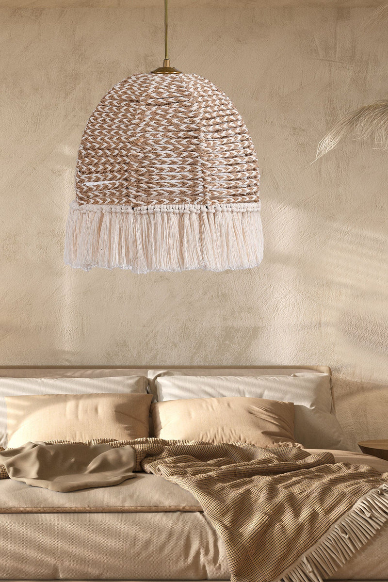 Lustră Asi Home Tm224, Ecru, Ø30 cm