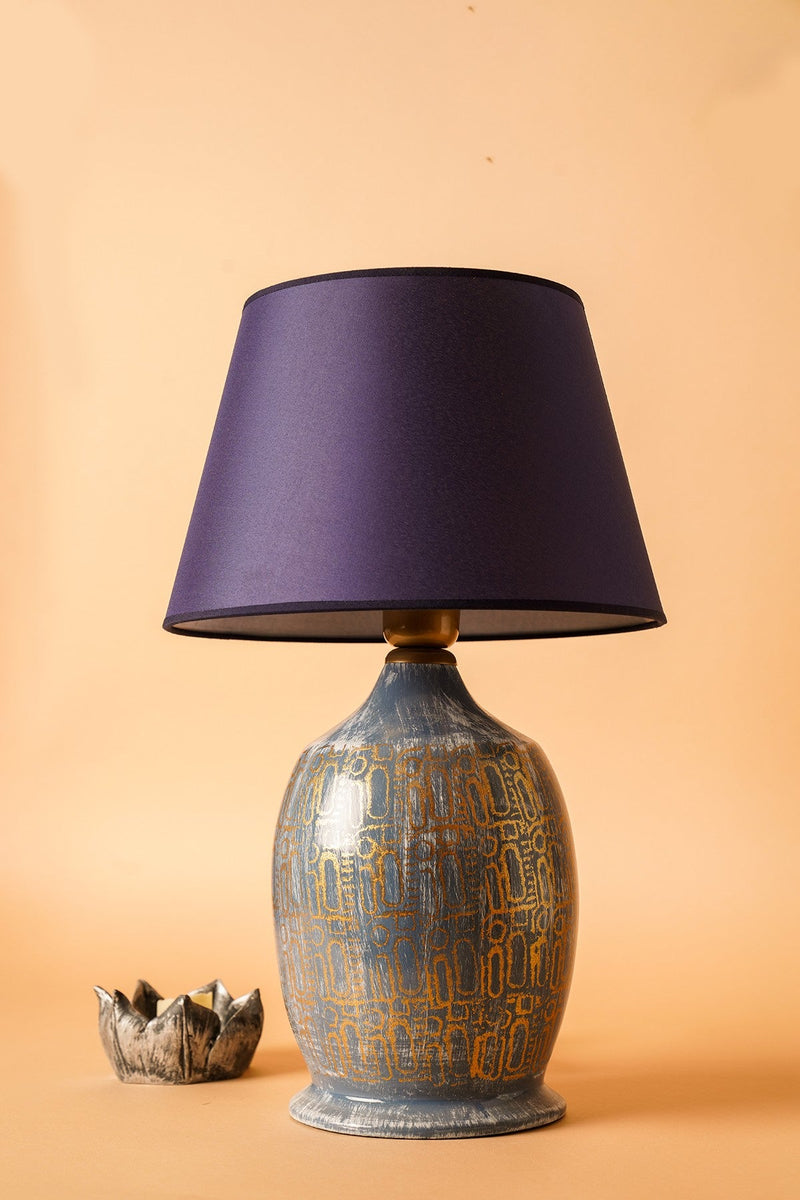 Veioză Asi Home Yl532, Albastru, 30x55 cm