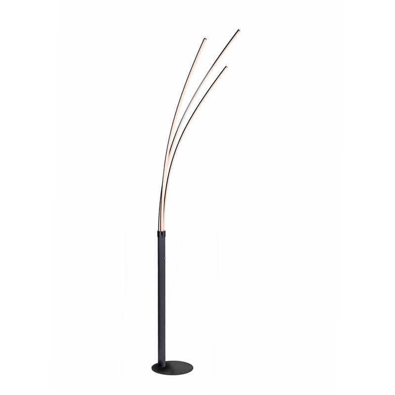 Lampadar Paul Neuhaus MAJA 3xLED Negru