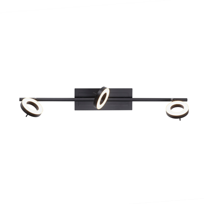 Plafoniera Paul Neuhaus SILEDA 3xLED Negru