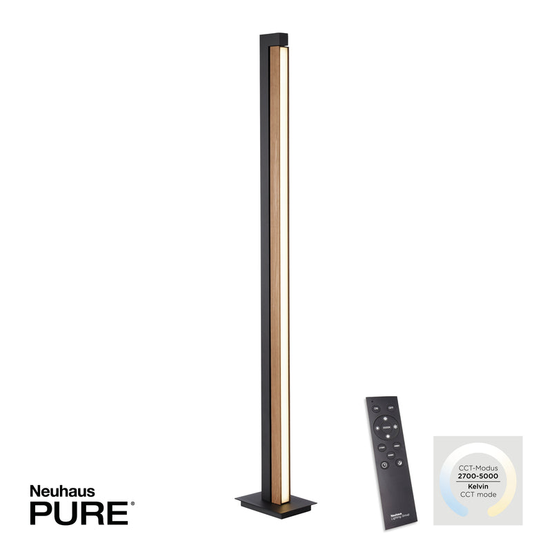Lampadar Paul Neuhaus PURE-LINES LED Lemn