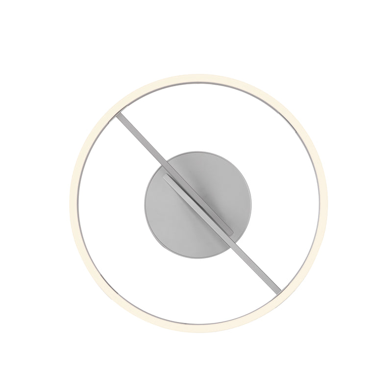 Plafoniera Paul Neuhaus PURE LOOP 2xLED Aluminiu