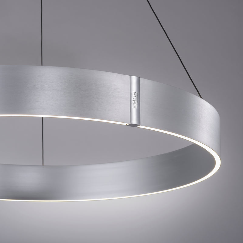 Lustra Paul Neuhaus PURE E-CLIPSE 2xLED Aluminiu