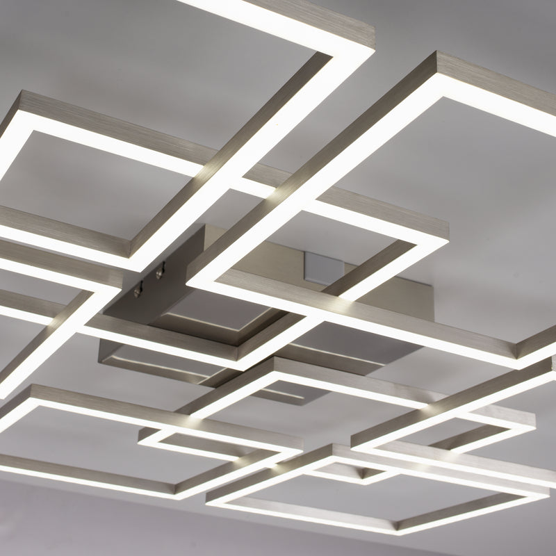 Plafoniera Paul Neuhaus Q-INIGO 8xLED Otel