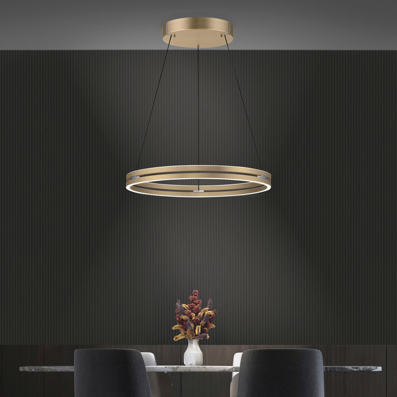 Lustra Paul Neuhaus PUREE-LOOP 2xLED Alama Mat