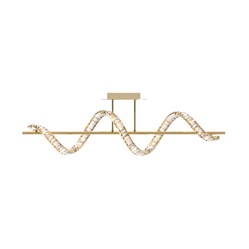 Plafoniera Zuma Line ATHESA LED Auriu