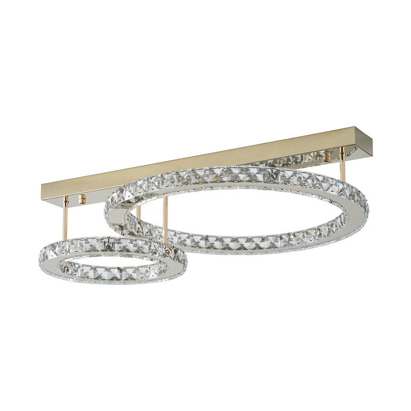 Plafoniera Zuma Line GIRONA 2xLED Auriu