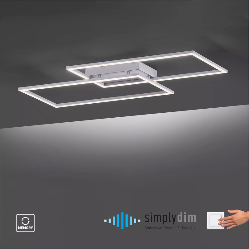 Plafoniera Paul Neuhaus INIGO 2xLED Otel