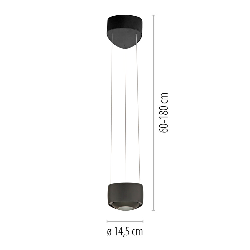 Lustra Zuma Line Q-STRETTO 2xLED Negru