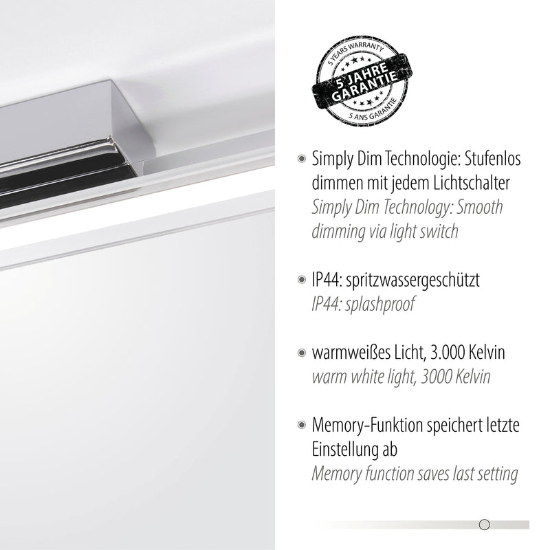 Aplica Paul Neuhaus TIMON LED Crom