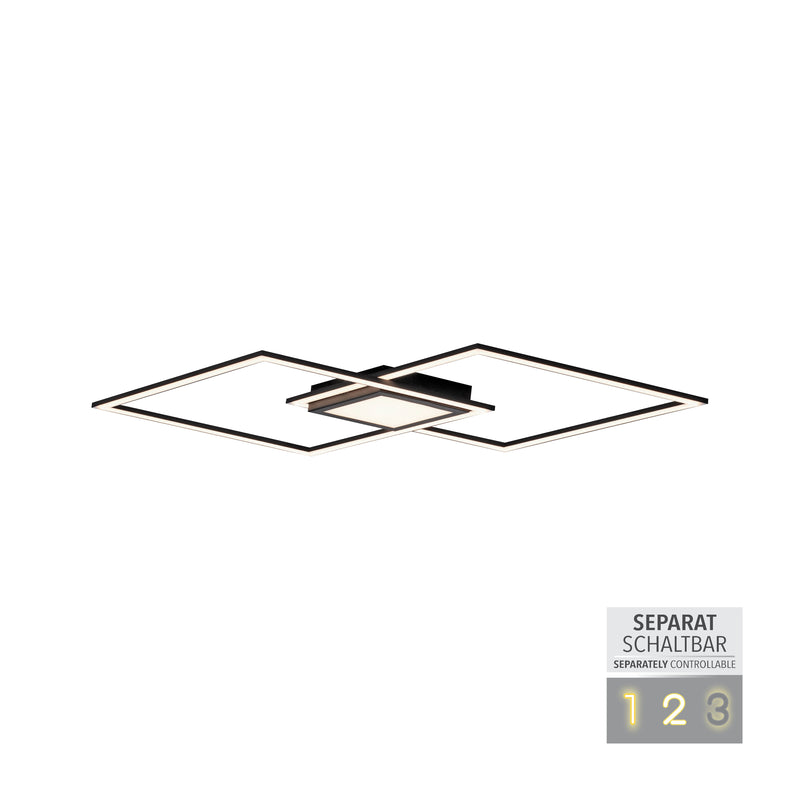 Plafoniera Zuma Line ASMIN LED Negru