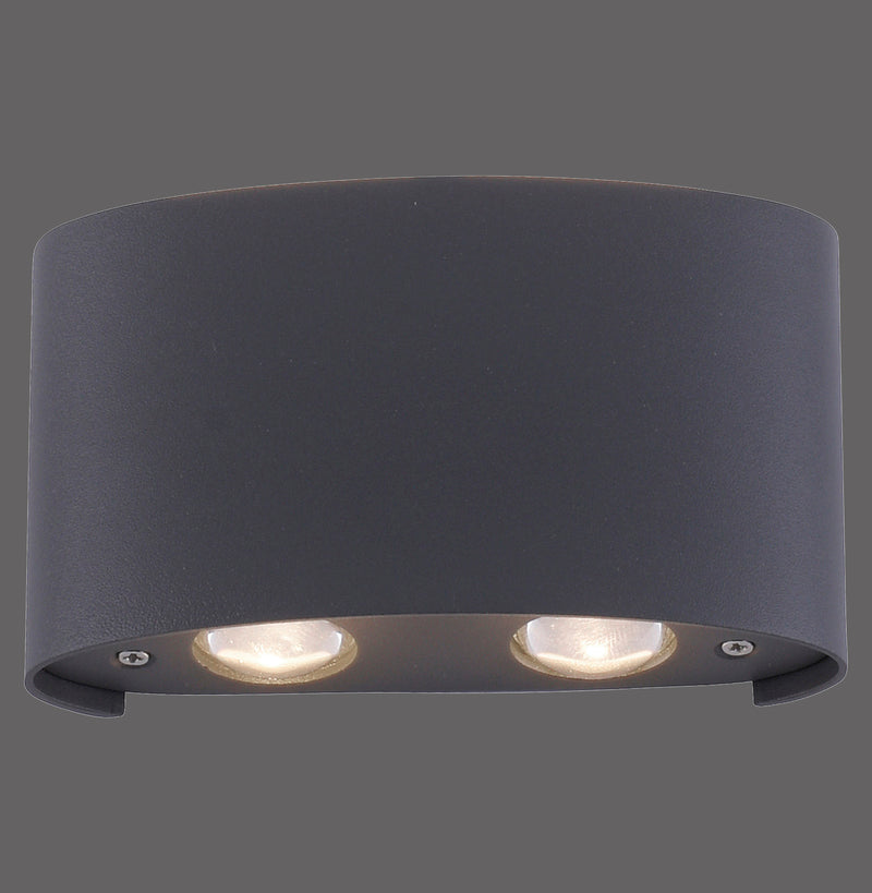 Aplica Paul Neuhaus CARLO 4xLED Antracit