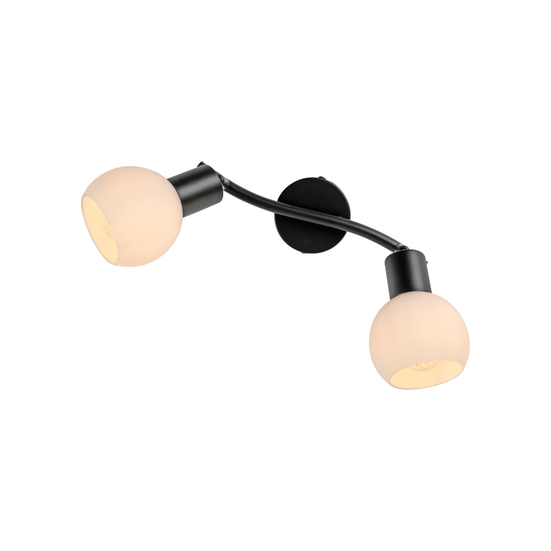 Plafoniera Paul Neuhaus LOKI 2xE14 Negru