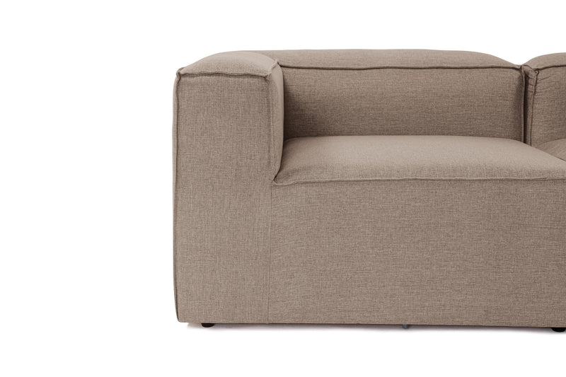 Colțar Asi Home Fora - Brown Lemn Carpen X296|185X66 cm