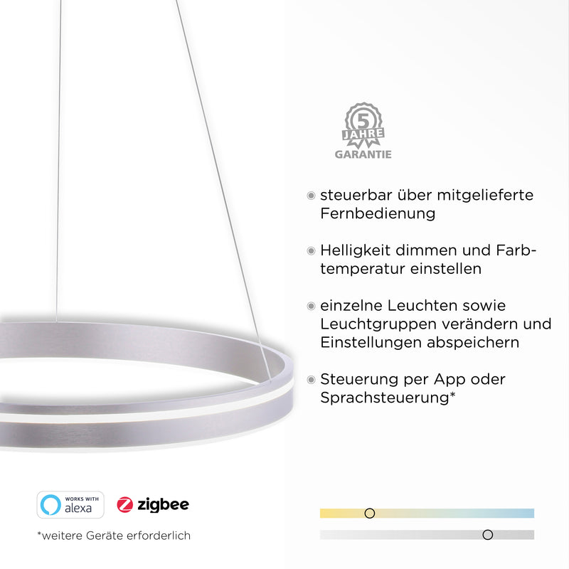 Lustra Paul Neuhaus Q-VITO LED Otel