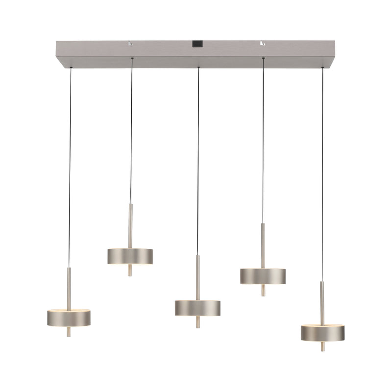 Lustra Paul Neuhaus Q-ROTATE 5xLED Aluminiu
