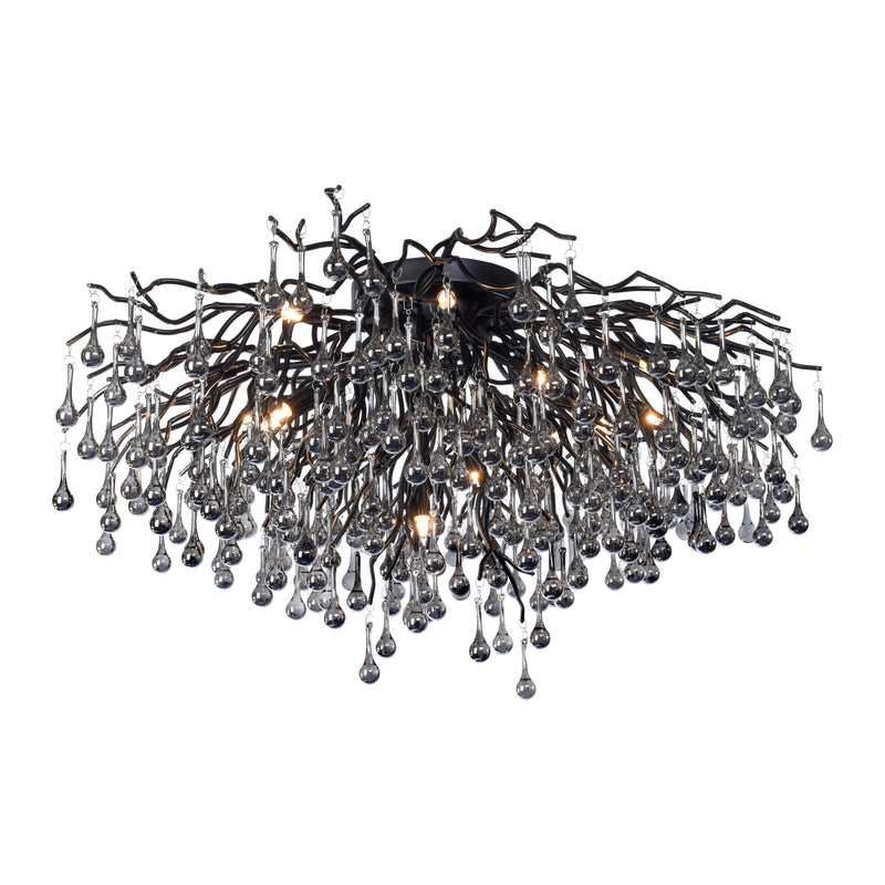 Plafoniera Paul Neuhaus ICICLE 14xG9 Negru