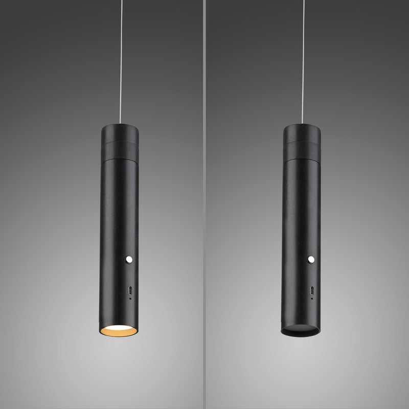 Lustra Paul Neuhaus ATTACH LED Negru