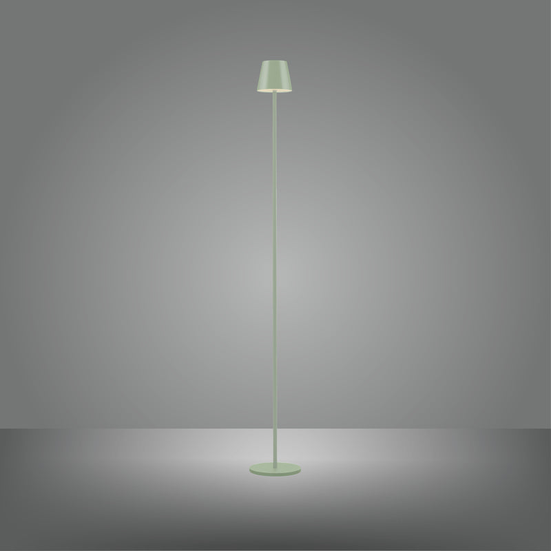 Lampa Exterior Paul Neuhaus EURIA LED Verde