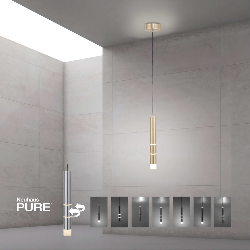 Lustra Paul Neuhaus PURE-VEGA 4xLED Alama Mat