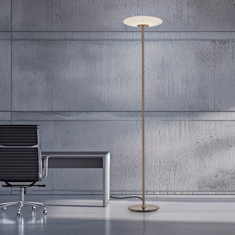 Lampadar Paul Neuhaus PURE VITRUM 2xLED Maro Metalic