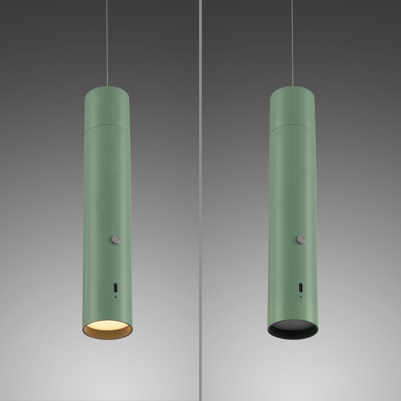 Lustra Paul Neuhaus ATTACH LED Verde Deschis