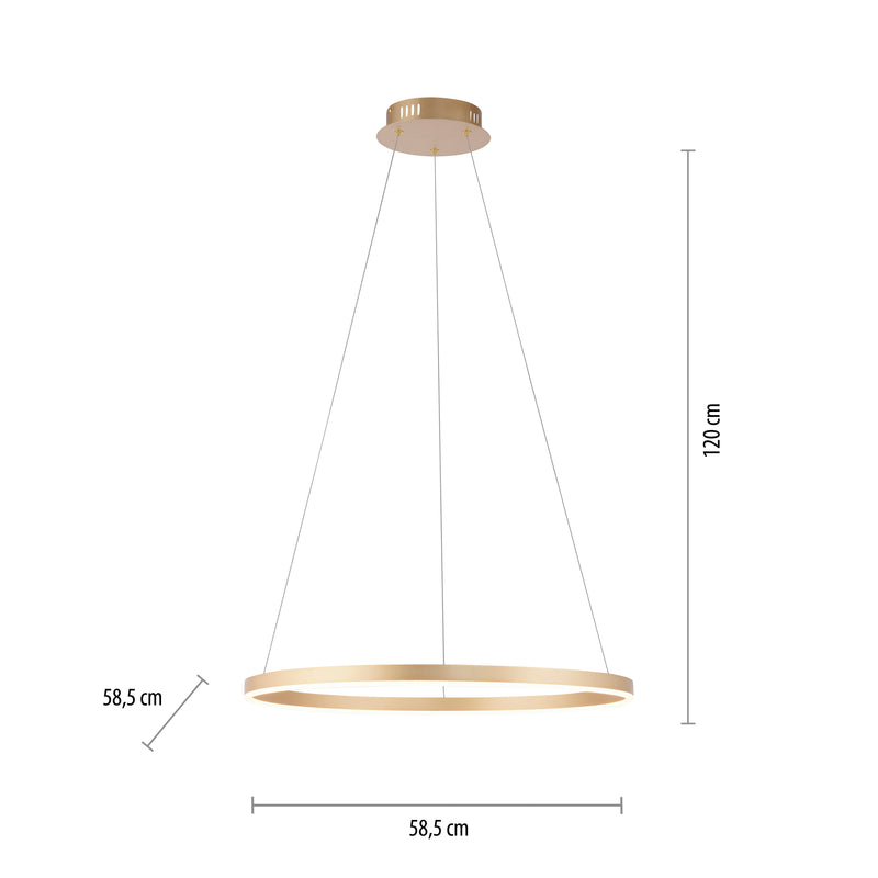 Lustra Paul Neuhaus RITUS LED Alama Mat