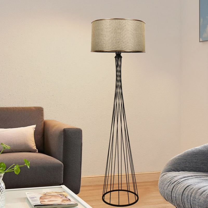 Lampadar Asi Home Ayd - 3204, Sand Beige, Ø38 cm