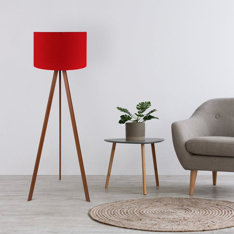 Lampadar Asi Home Ayd-1571, Roșu, Ø38 cm