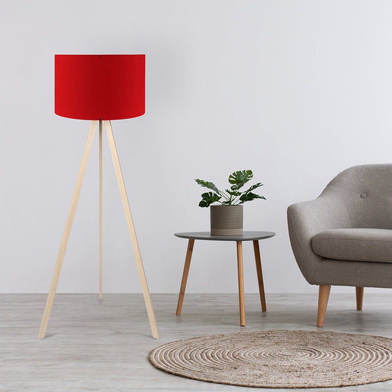 Lampadar Asi Home Ayd-1572, Roșu, Ø38 cm