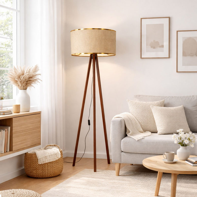 Lampadar Asi Home Ayd-2986, Bej, 21x140 cm